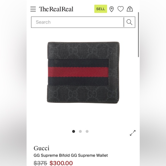 GG Supreme Bifold GG Supreme Wallet